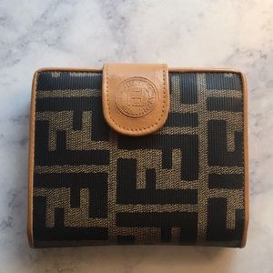 Fendi Roma Italy 1925 Small Wallet